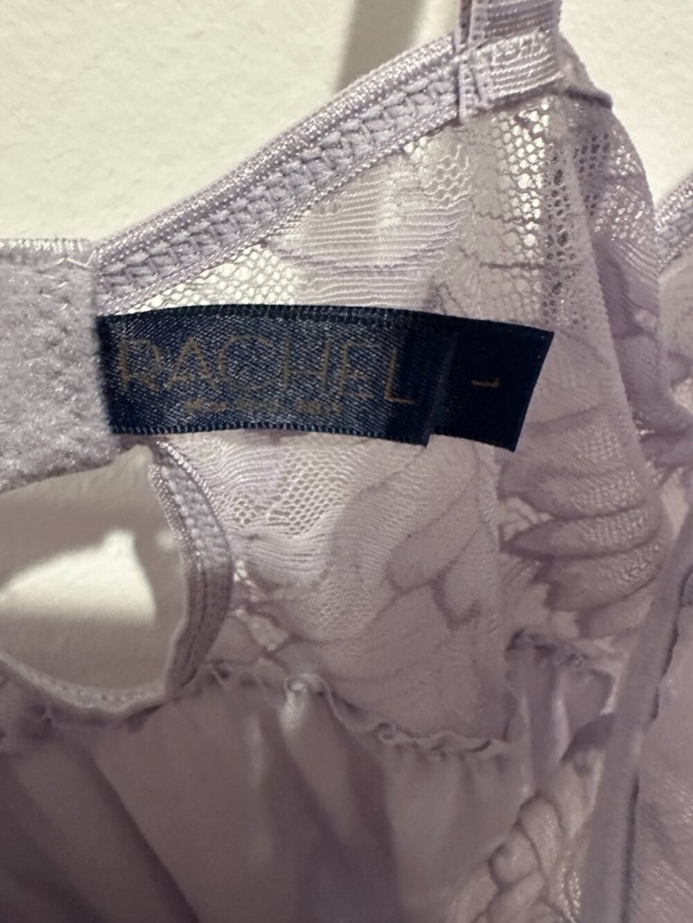 Rachel Roy  Lavender lace slip - Picture 4 of 5